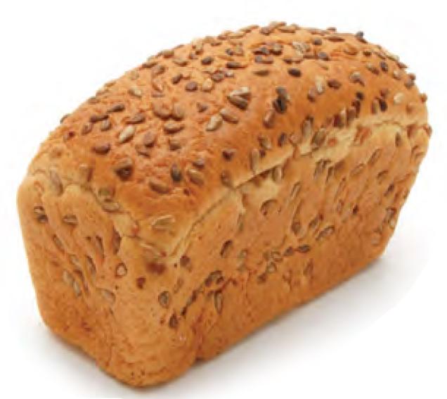 Хлеб с семенами подсолнечника (кирпич) ржано-пшеничный